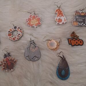 Fish hook wooden hearings